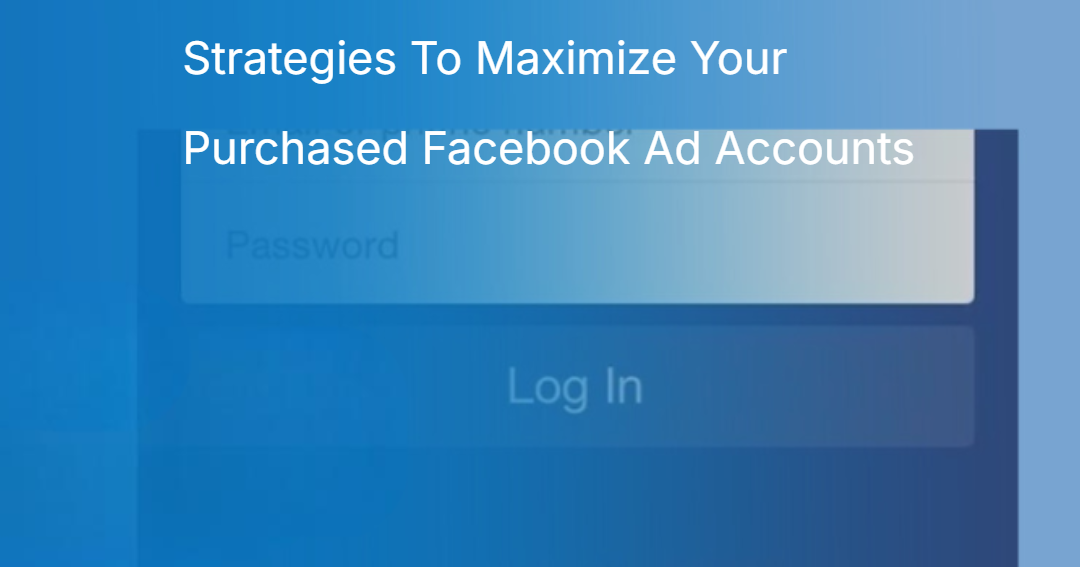 Strategies To Maximize Your Purchased Facebook Ad Accounts Strategies To Maximize Your Purchased Facebook Ad Accounts