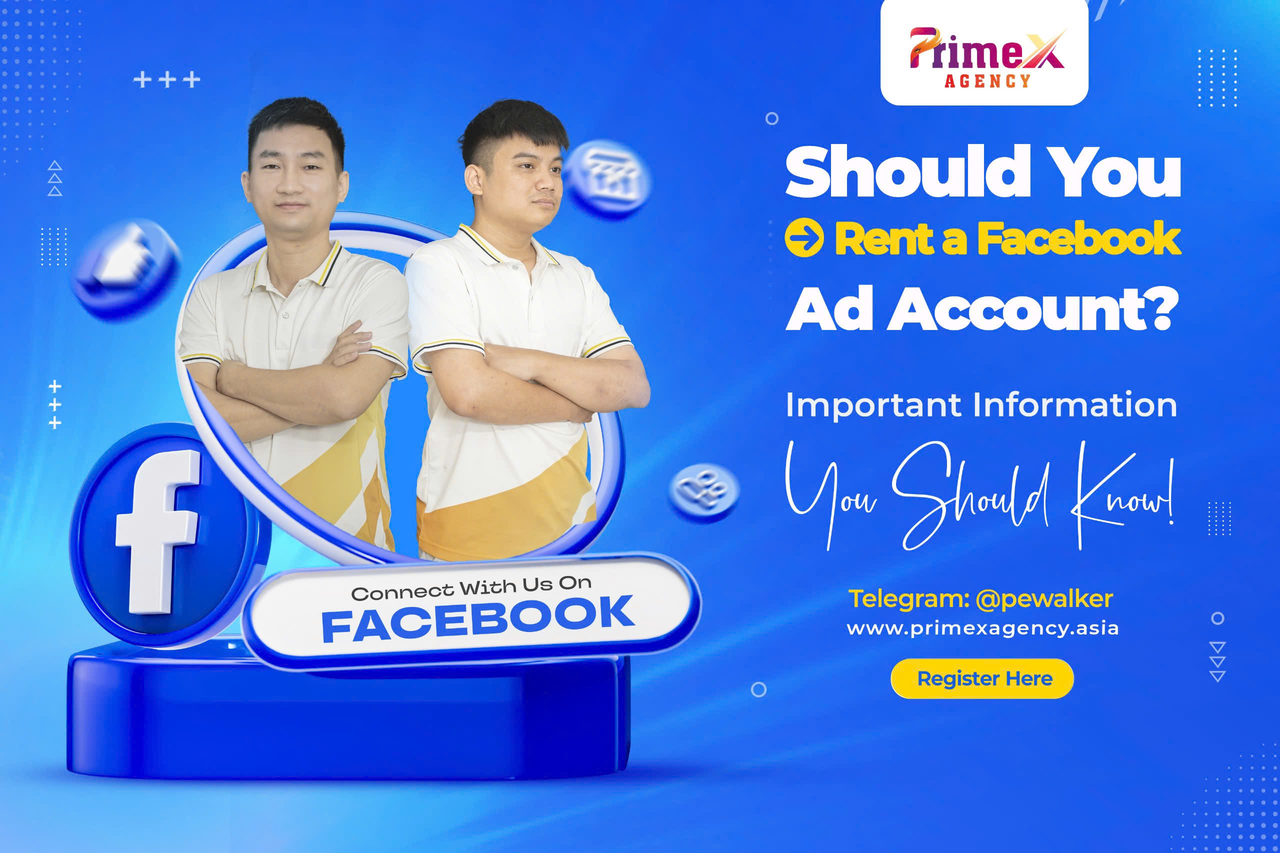 Benefits of Renting Ad Accounts from PrimeX Agency